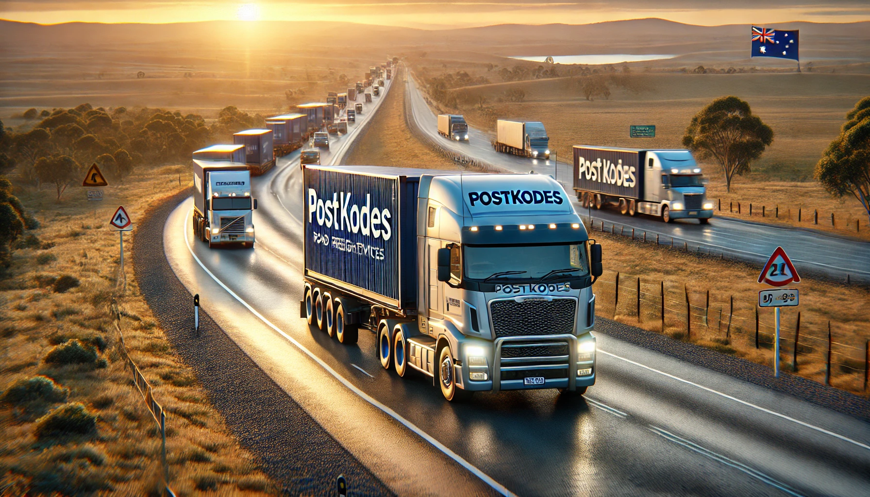 Road freight services Australia